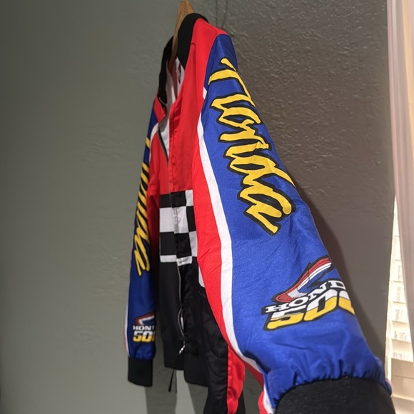 Forever 21 Honda 500 Honda Windbreaker polyester Jacket Women's 3X NASCAR - Picture 6 of 8